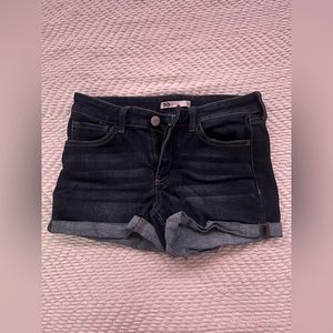 Dark Washed SO Jean Shorts